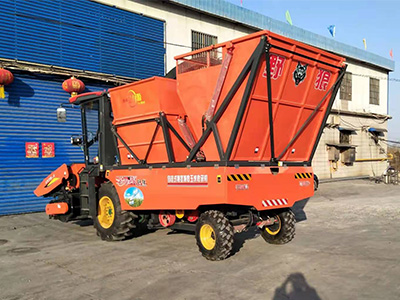 兩行莖穗兼收型玉米收割機(jī)